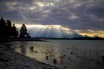 Der Forggensee - Er liegt direkt an der Grenze zu Österreich. • © Loc Hoang